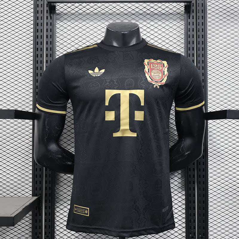 2526 Bayern 125 Years black player version S-XXL — foto 1
