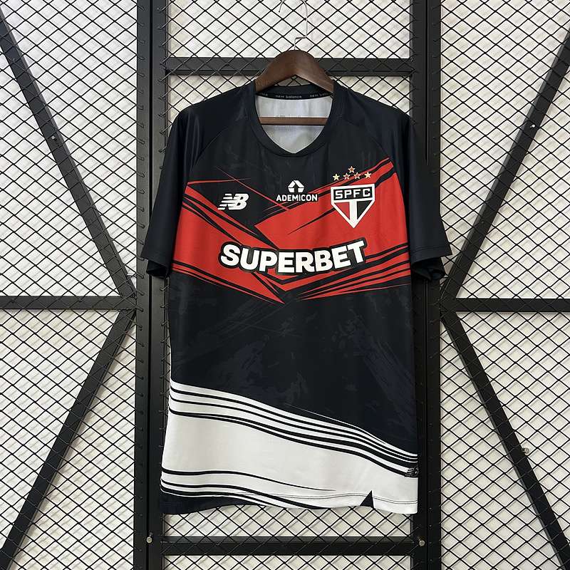 25/26 Sao Paulo Pre-match red black S-4XL — foto 1