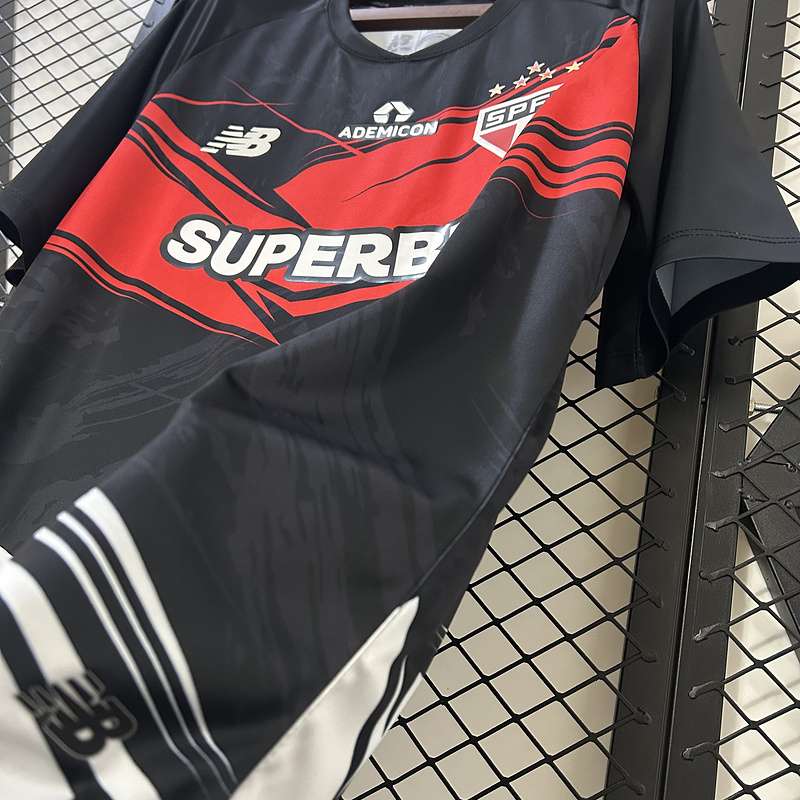 25/26 Sao Paulo Pre-match red black S-4XL — foto 4