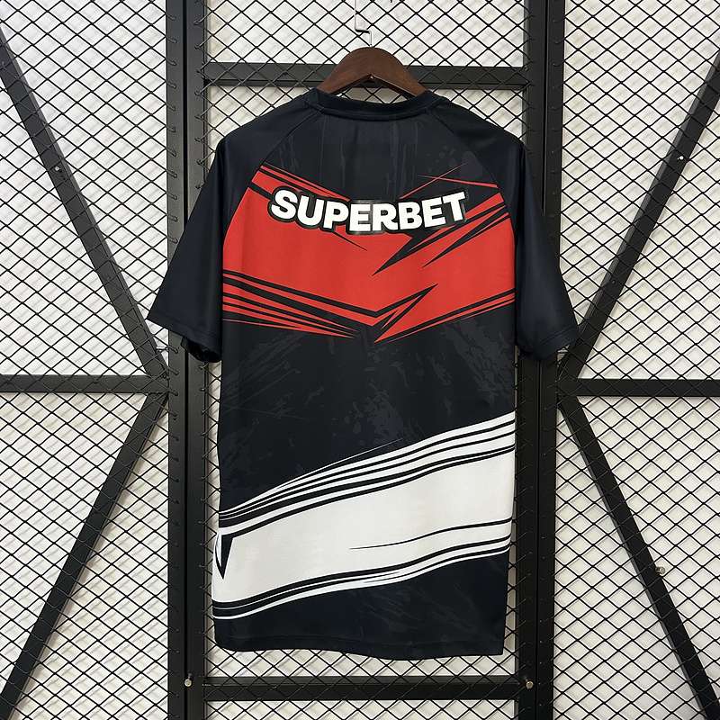25/26 Sao Paulo Pre-match red black S-4XL — foto 2