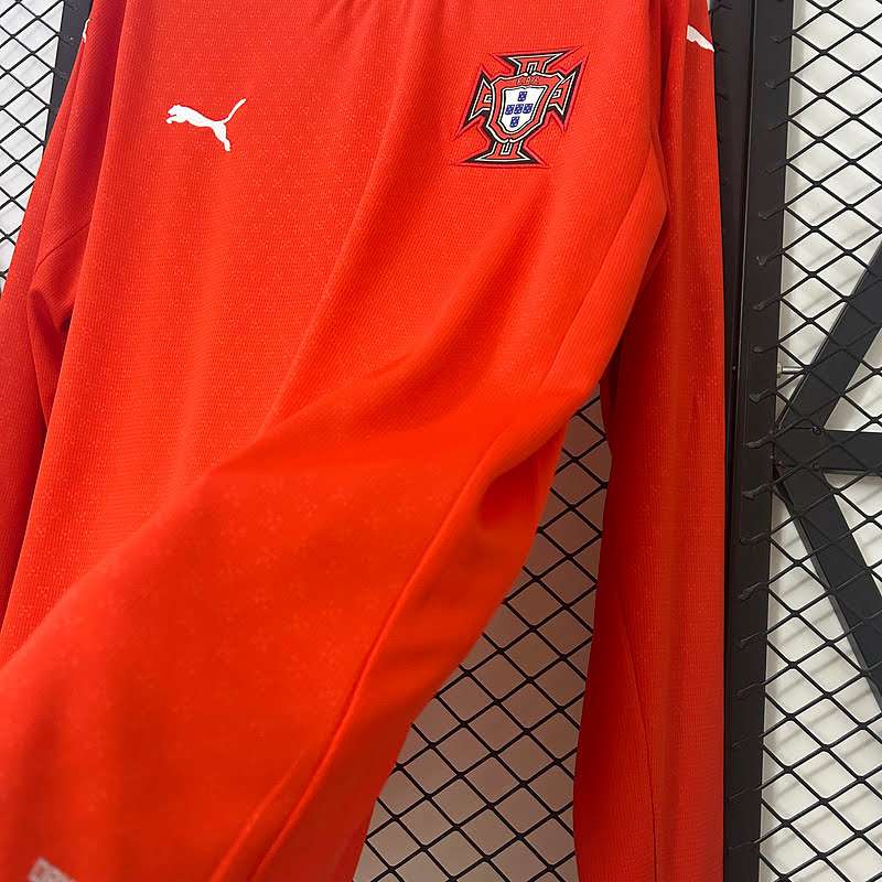 Portugal 2025/26 Home Jersey Long Sleeve S-XXL — foto 3