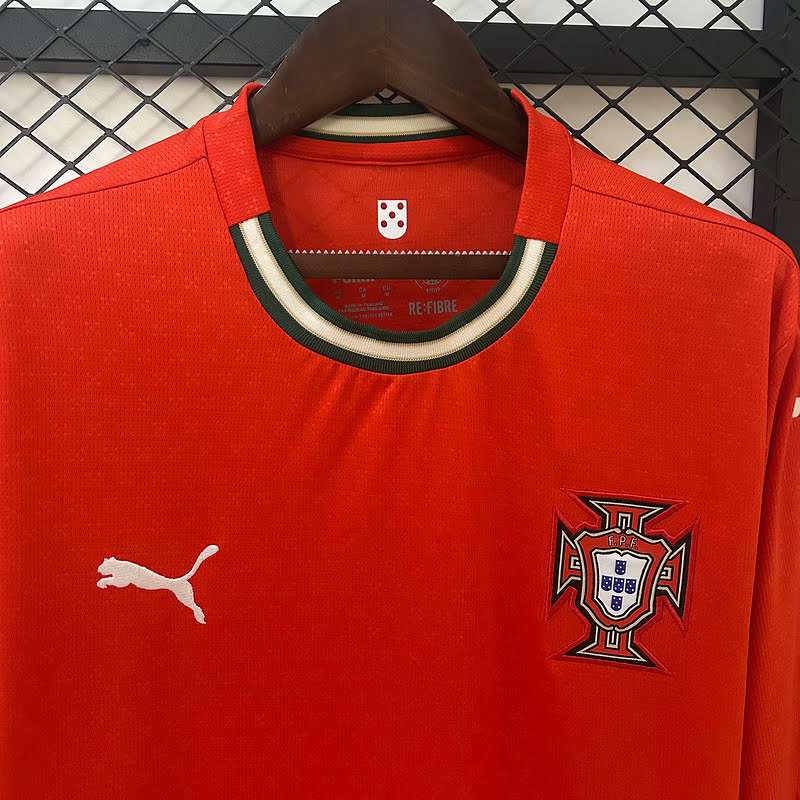 Portugal 2025/26 Home Jersey Long Sleeve S-XXL — foto 4