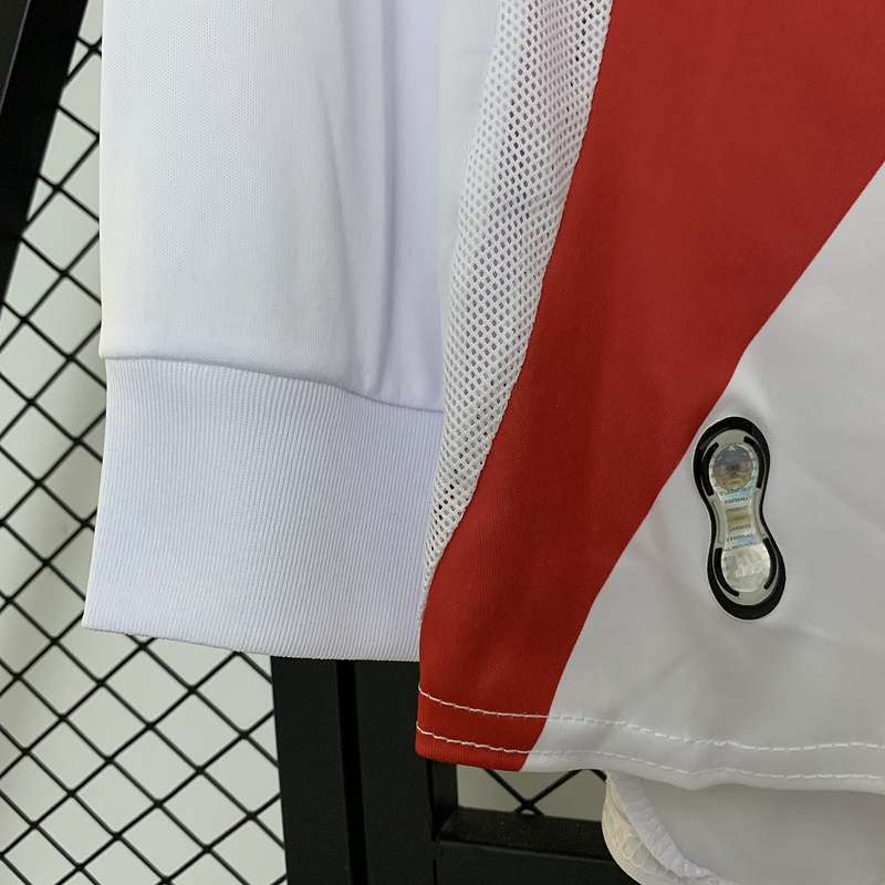 06/07 River plate retro home white Long Sleeves S-XXL — foto 5