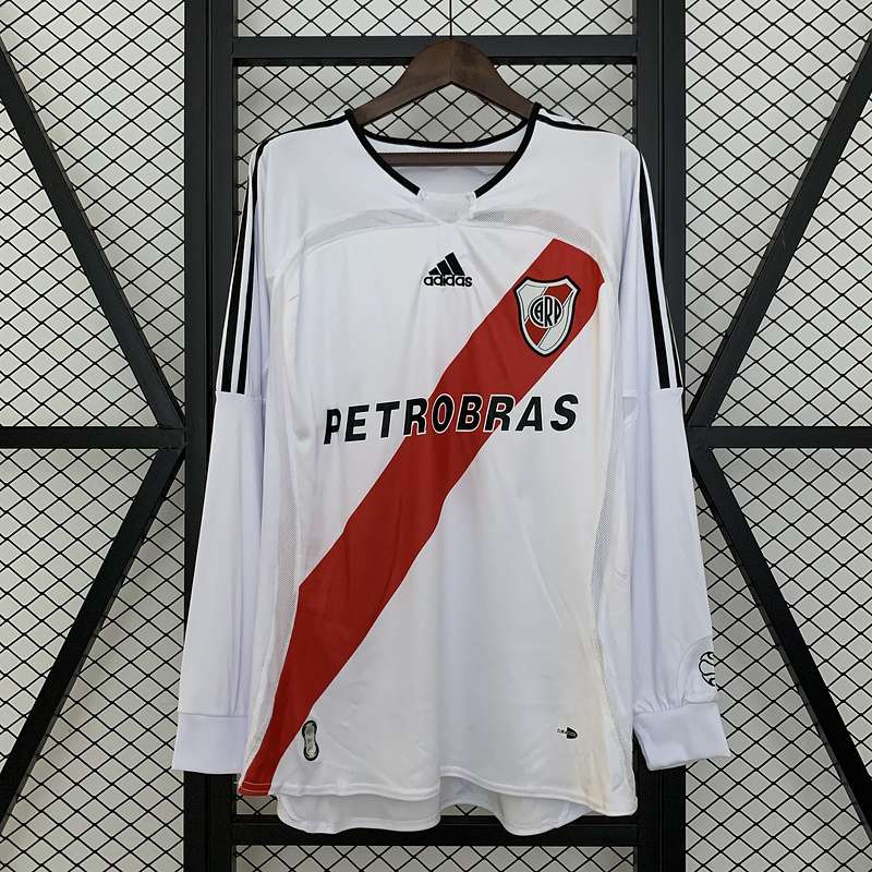 06/07 River plate retro home white Long Sleeves S-XXL — foto 1