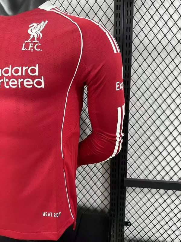 2526 Liverpool home player Long Sleeves S-XXL — foto 4