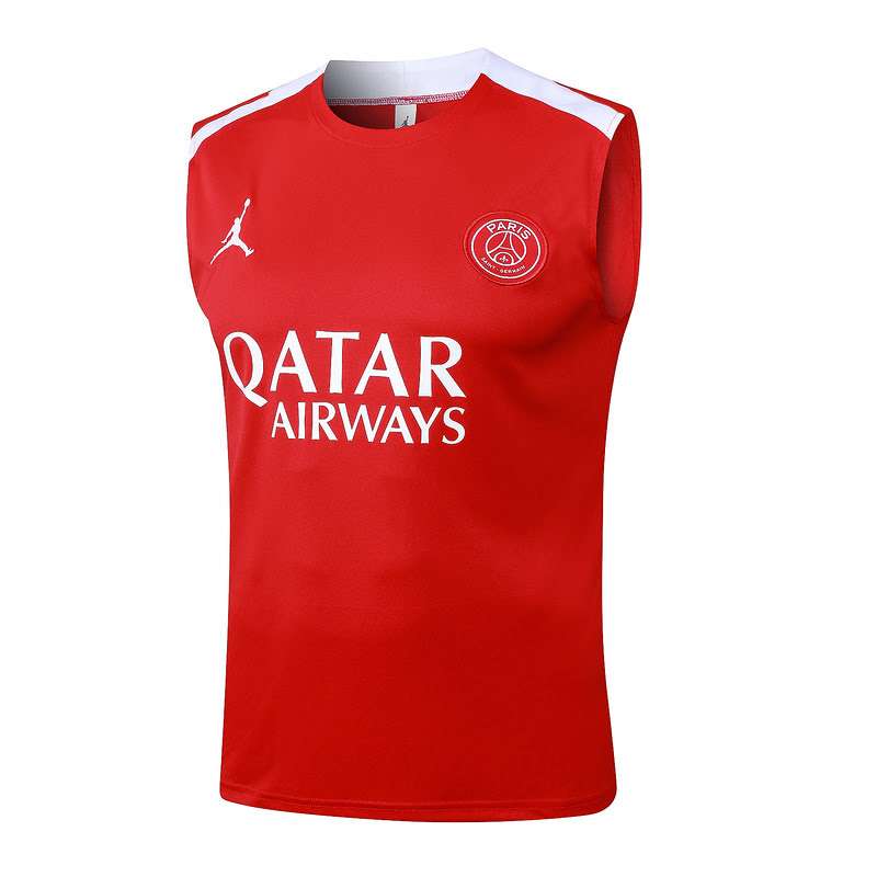 D1292 2425 PSG Paris red kit vest S-2XL — foto 2
