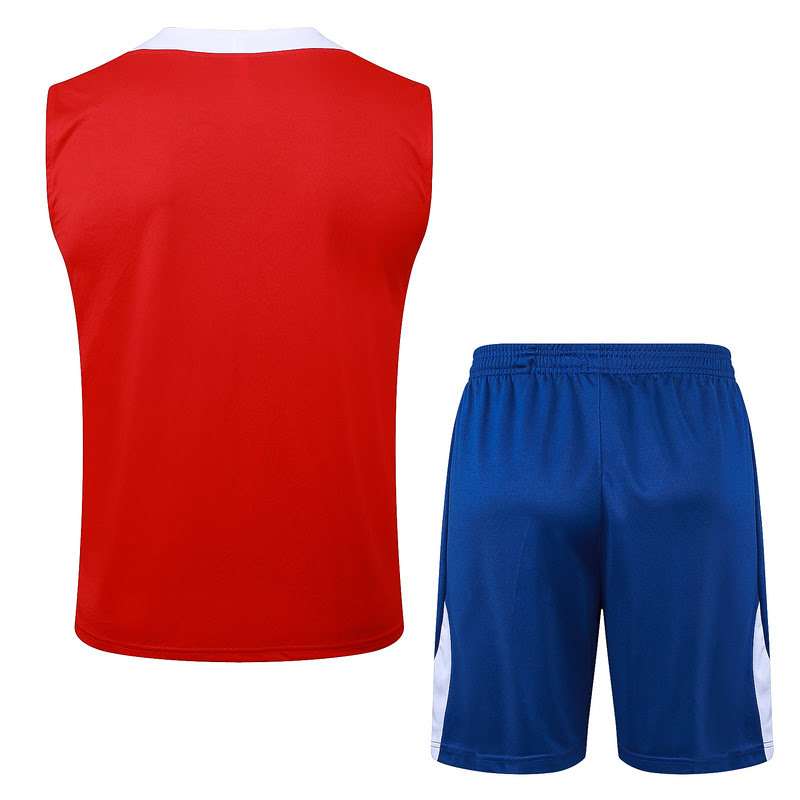 D1292 2425 PSG Paris red kit vest S-2XL — foto 4