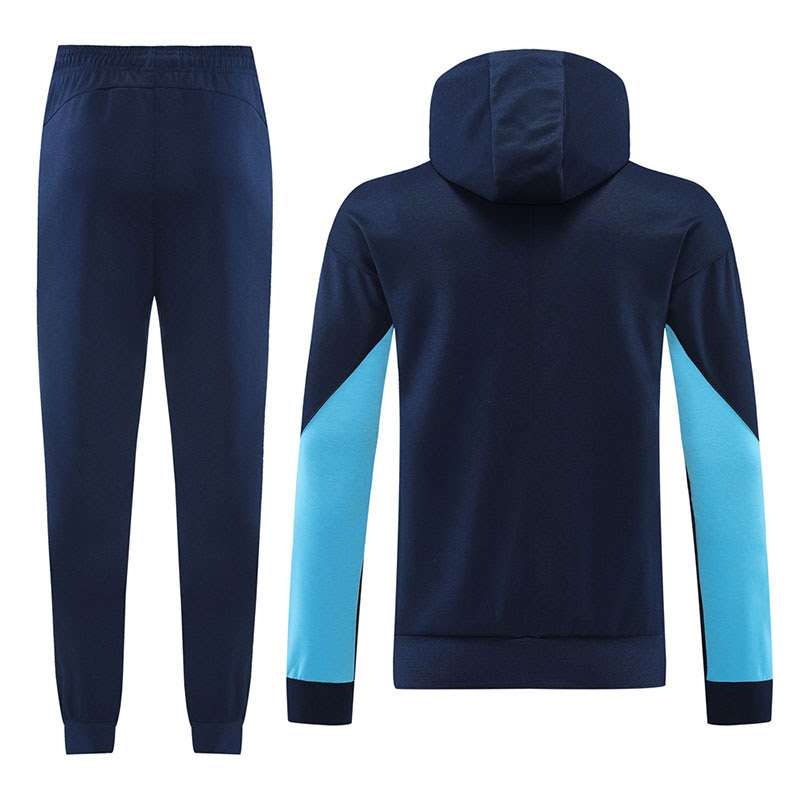 2425 long zipper Chelsea blue kit with cap S-XXL — foto 2