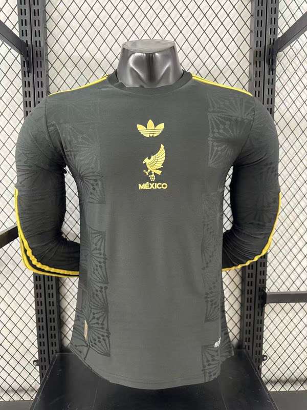 2526 Mexico Gold Black Special Long Sleeves 125th S-2XL — foto 1