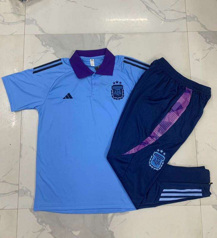 C1135 2425 Polo Argentina BLUE kit S-XXL — foto 3