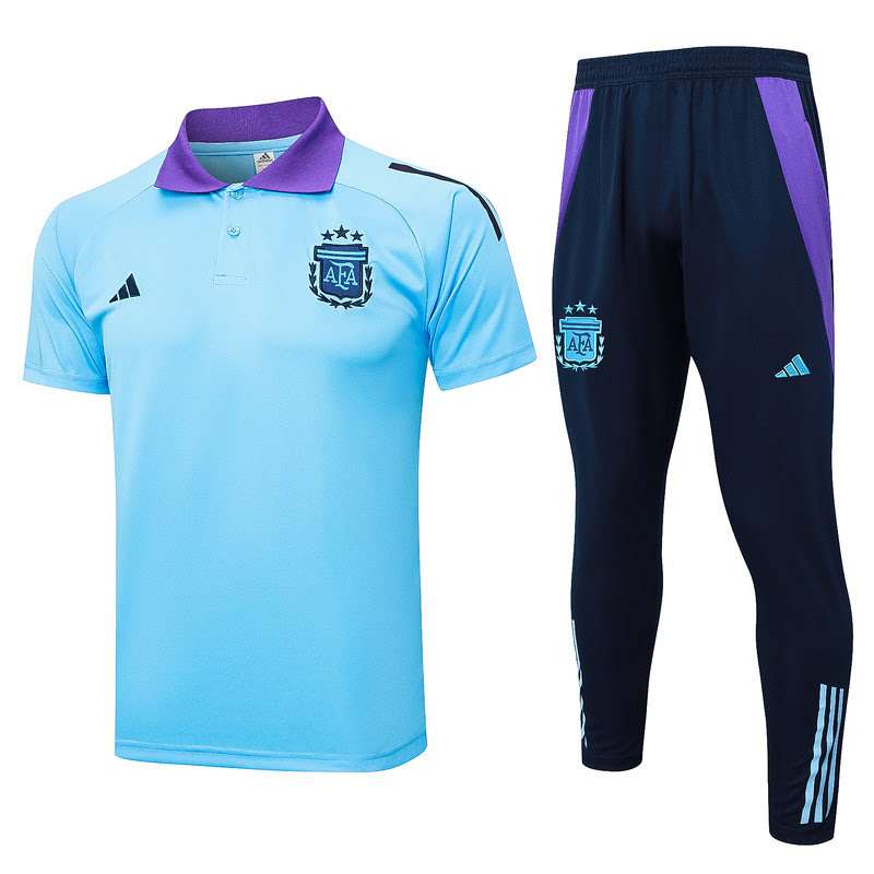C1135 2425 Polo Argentina BLUE kit S-XXL — foto 1