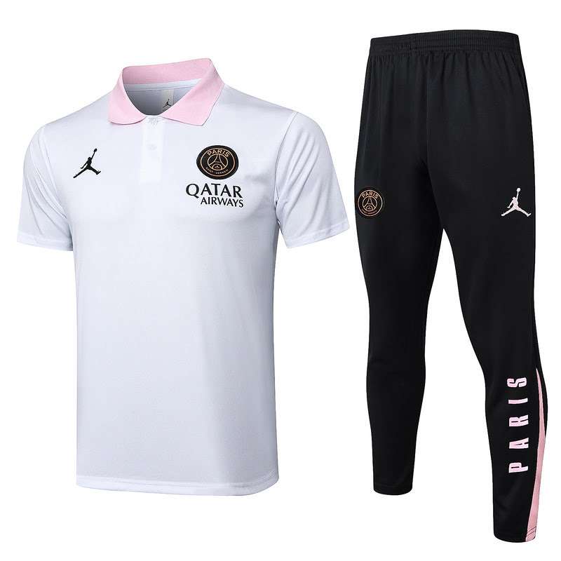 C1140 2425 Polo PSG white kit S-XXL — foto 1