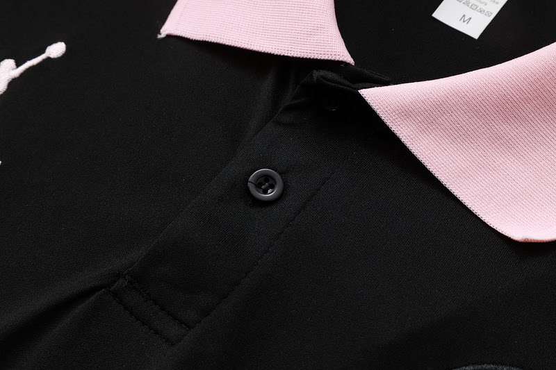 C1141 2425 Polo PSG black kit S-XXL — foto 3