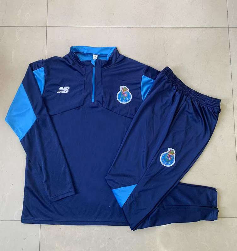 B1000 Porto blue training kit half zipper S-XXL — foto 3