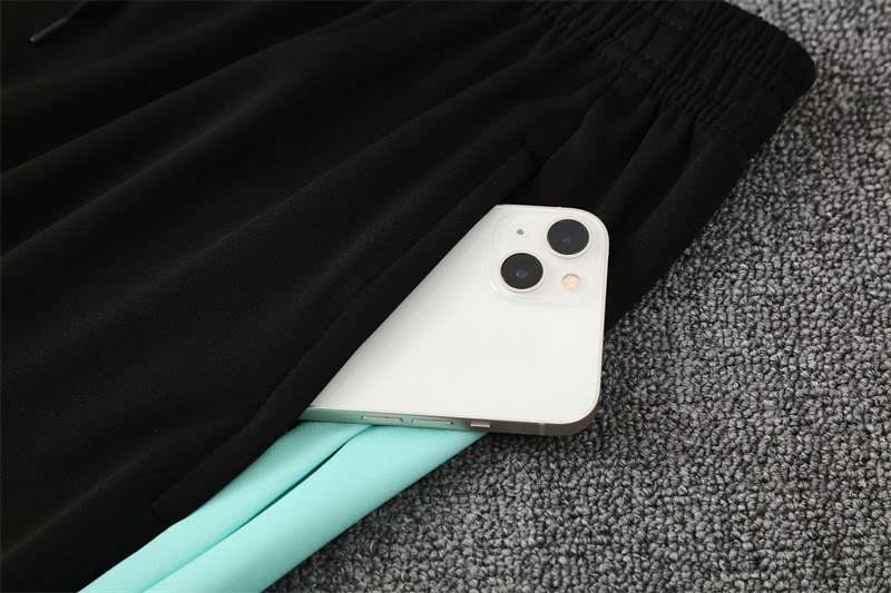 2526 Portugal green black half zipper kit S-XXL — foto 4
