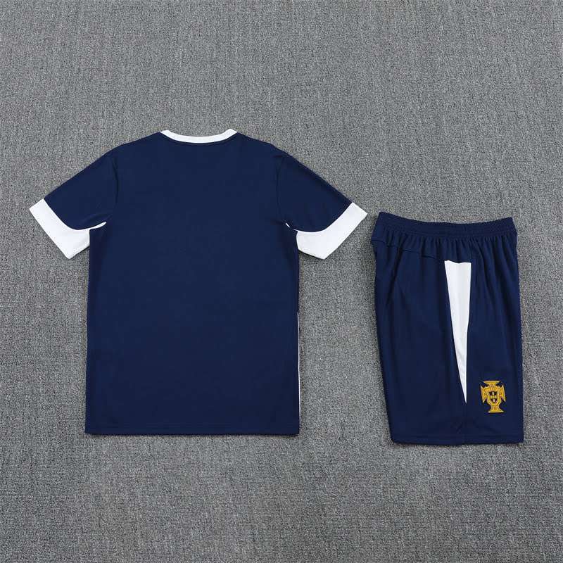 2425 Portugal deep blue short kit S-XXL — foto 5