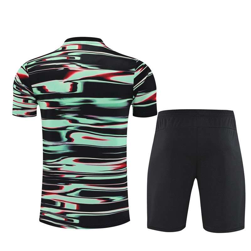2425 Portugal green black short kit S-XXL — foto 2
