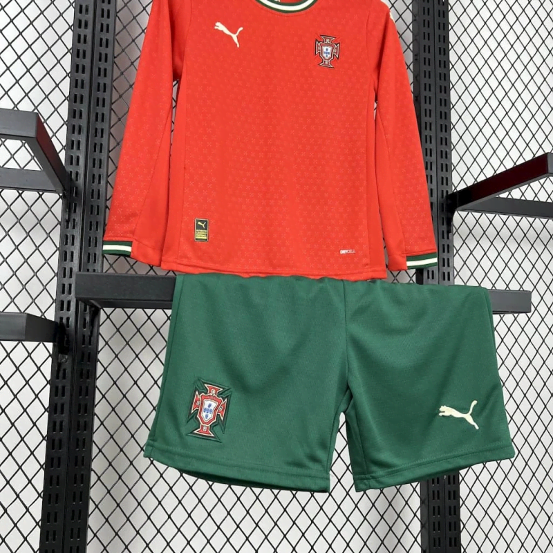 25/26 kids Portugal home long sleeve size 16-28 — foto 5