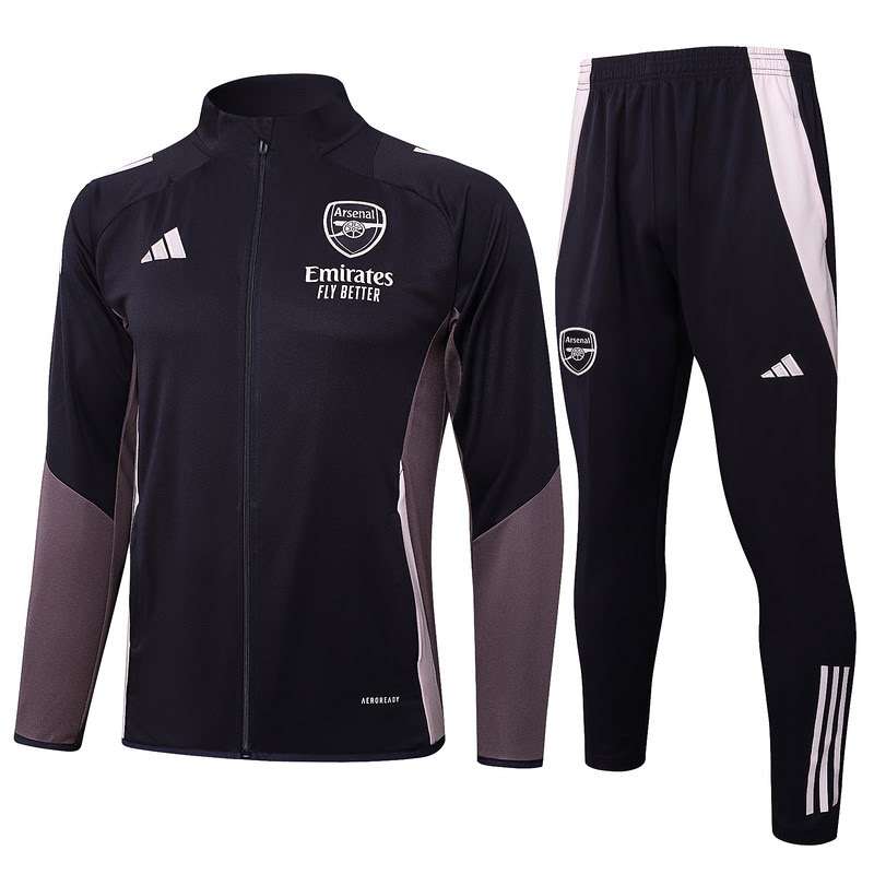 A877 2425 Arsenal Grey training suit long zipper Size S-XXL — foto 1