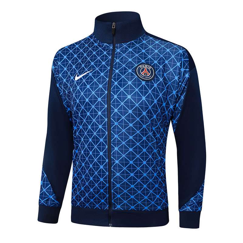 A2501 2425 PSG blue training suit long zipper Size S-XXL — foto 3