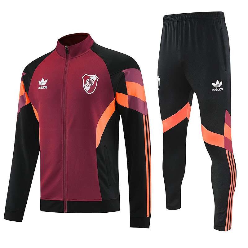 2526 River plate long zipper training kit S-XXL — foto 1