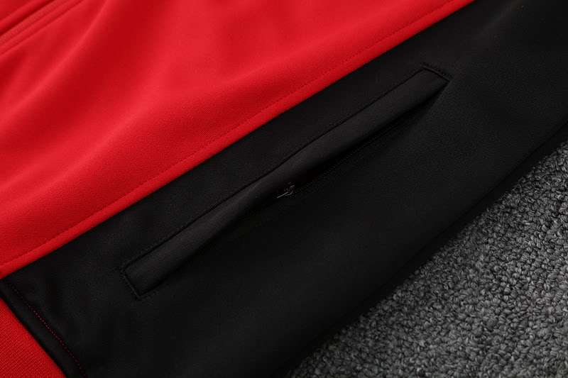 2526 River plate long zipper red training kit S-XXL — foto 4