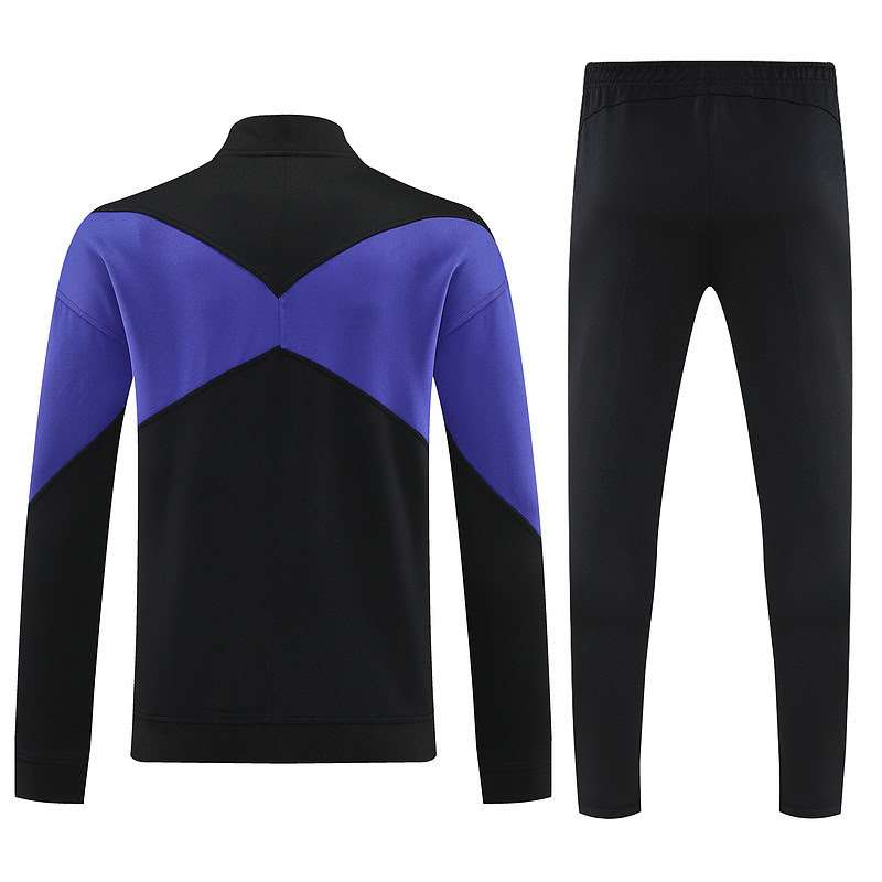 2526 barcelona long zipper purple black kit S-XXL — foto 3