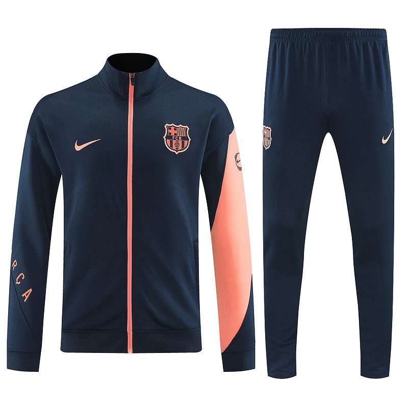 2526 barcelona long zipper black pink kit S-XXL — foto 2