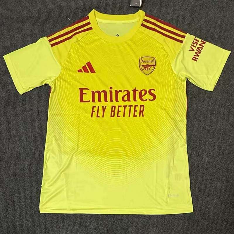 25/26 Arsenal Yellow Goalkeeper S-4XL — foto 3
