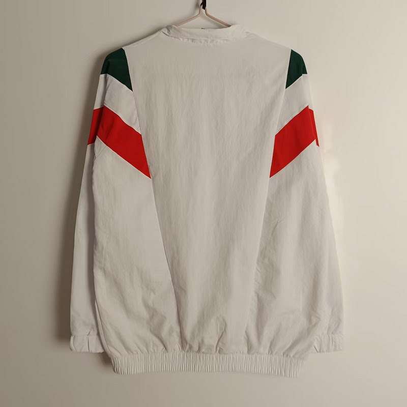 Italy retro white windbreaker S-XXL — foto 2