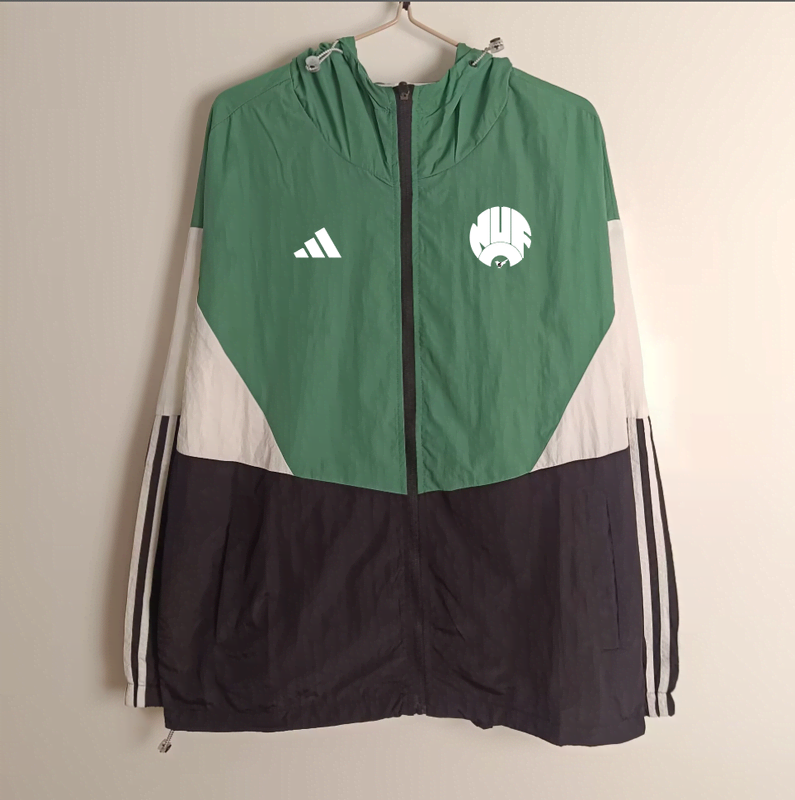 2526 newcastle windbreaker green black white M-XXL — foto 1