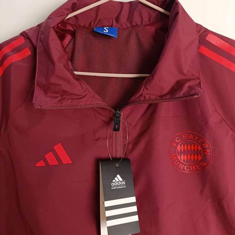 2526 Bayern red new windbreaker S-XXL — foto 4
