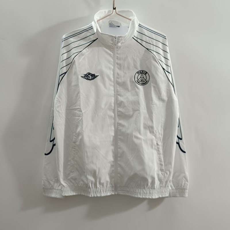 2526 PSG WHITE new windbreaker S-XXL — foto 1