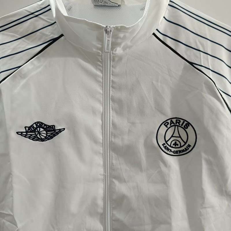 2526 PSG WHITE new windbreaker S-XXL — foto 3