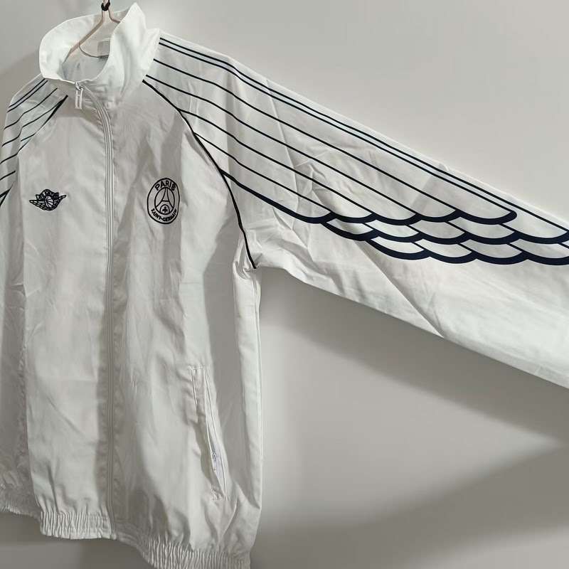 2526 PSG WHITE new windbreaker S-XXL — foto 5