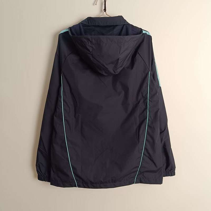 2526 Arsenal black windbreaker S-XXL1 — foto 2