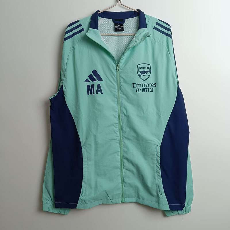 2526 Arsenal green windbreaker S-XXL — foto 1