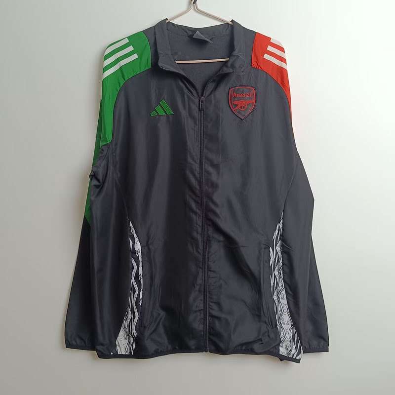2526 Arsenal black windbreaker S-XXL2 — foto 1