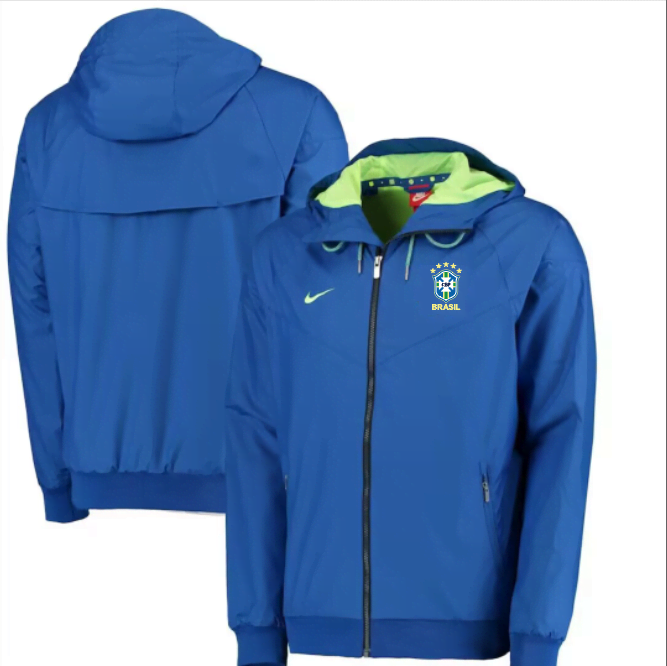 2526 Brazil blue windbreaker S-XXL — foto 1