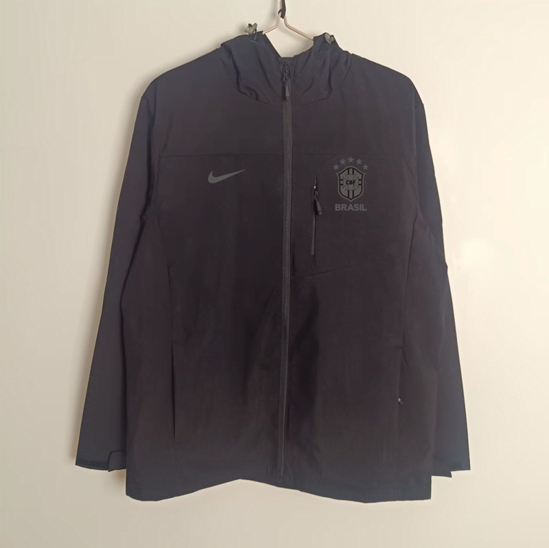 2526 Brazil black windbreaker S-XXL2 — foto 1