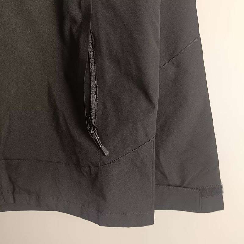 2526 Arsenal black windbreaker S-XXL3 — foto 4
