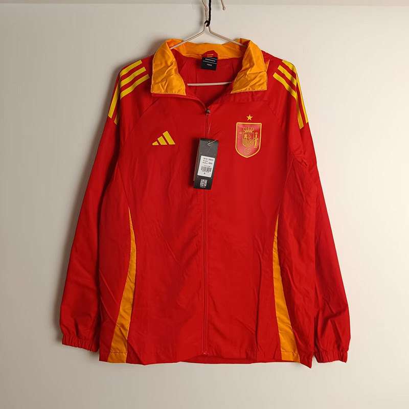 2526 Spain red  Windbreaker S-XXL — foto 1
