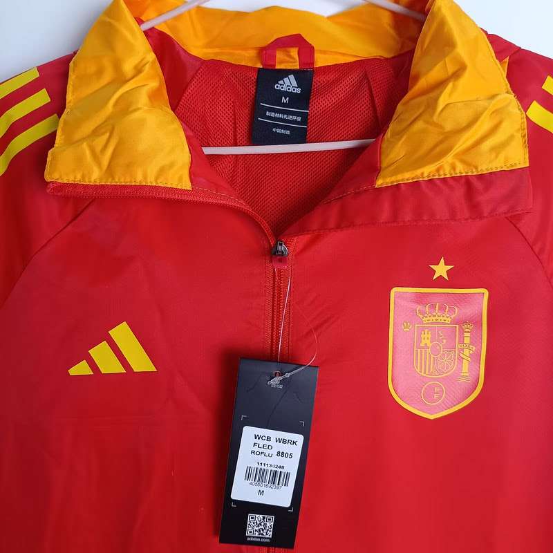 2526 Spain red  Windbreaker S-XXL — foto 4