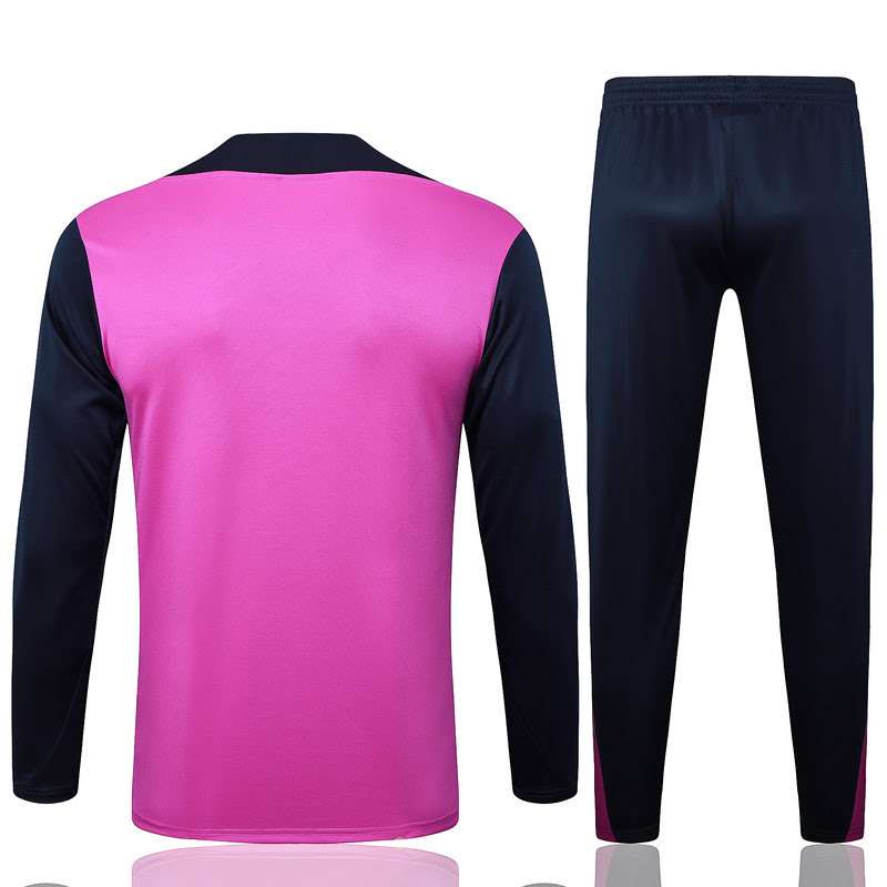 B2504 2425 Barcelona purple training suit half zipper Size S-XXL — foto 2
