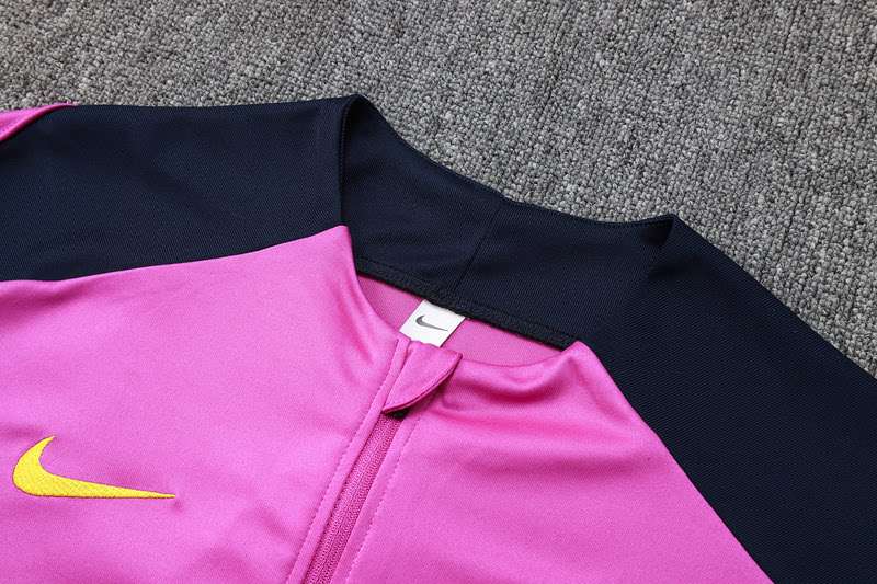 B2504 2425 Barcelona purple training suit half zipper Size S-XXL — foto 4