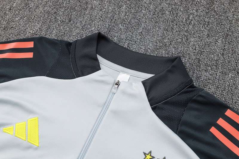 B1006 2425 benfica grey training suit half zipper Size S-XXL — foto 5