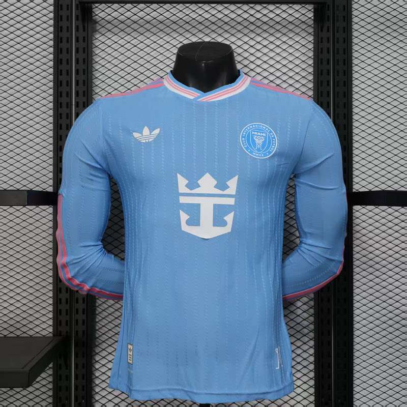 2526 Miami player Third away Long Sleeves S-XXL — foto 1