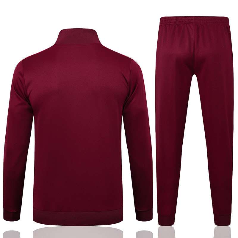 A2506 2425 Juventus deep red training suit long zipper Size S-XXL — foto 2