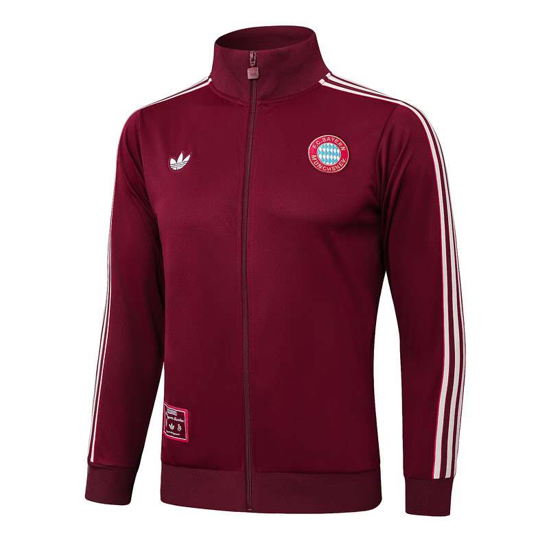 A2506 2425 Juventus deep red training suit long zipper Size S-XXL — foto 4