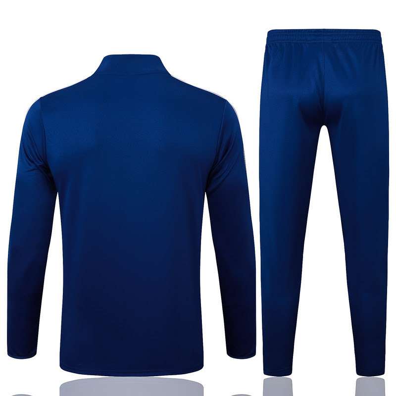 B2508 2425 Arsenal half zipper blue with yellow kit S-XXL — foto 2